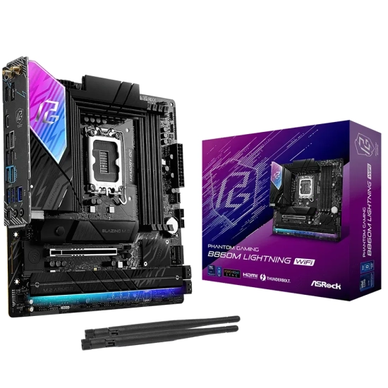 Płyta główna ASRock B860 Lightning WiFi ATX LGA1851 DDR5