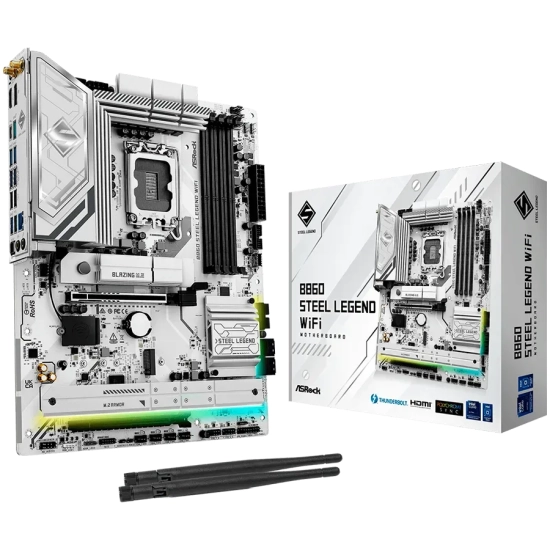 Płyta główna ASRock B860 Steel Legend WiFi ATX LGA1851 DDR5