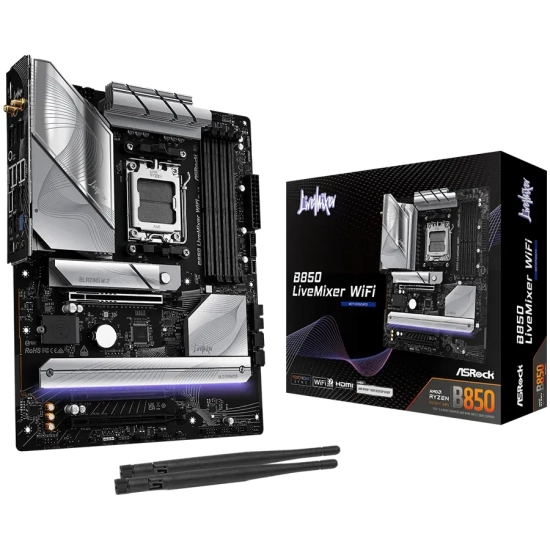 Płyta główna ASRock B850 LiveMixer WiFi ATX AM5 DDR5