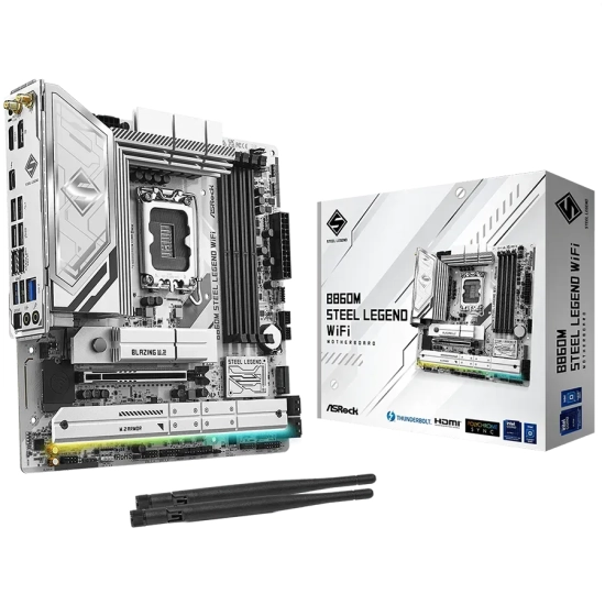 Płyta główna ASRock B860M Steel Legend WiFi Micro-ATX LGA1851 DDR5