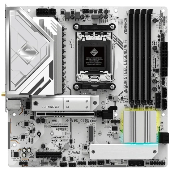 Płyta główna ASRock B850M Steel Legend WiFi Micro-ATX AM5 DDR5