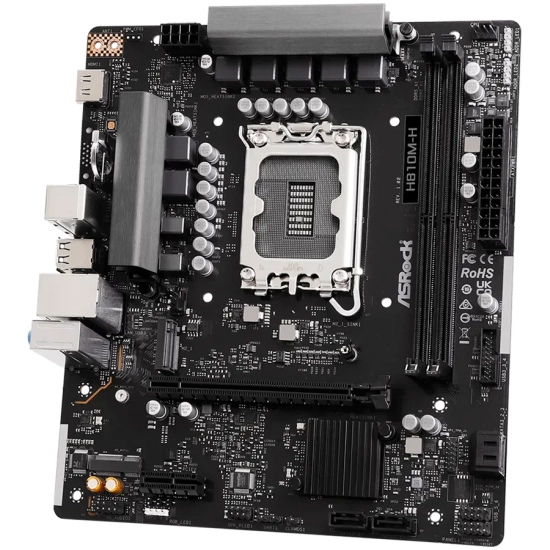Płyta główna ASRock H810M-H Micro-ATX LGA1851 DDR5