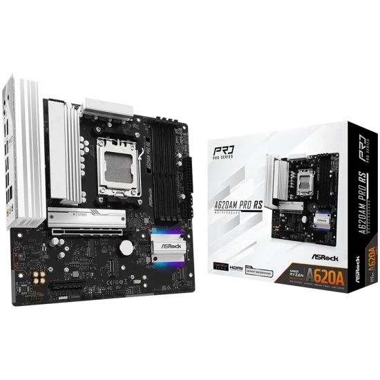 Płyta główna ASRock A620AM Pro RS Micro-ATX AM5 DDR5