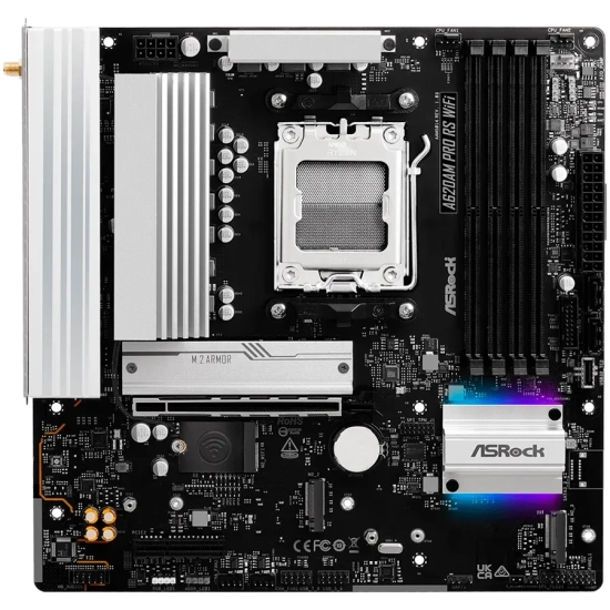 Płyta główna ASRock A620AM Pro RS WiFi Micro-ATX AM5 DDR5