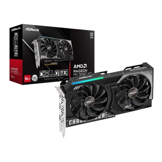 Karta graf. Asrock RX9060XT Challenger 16GB OC