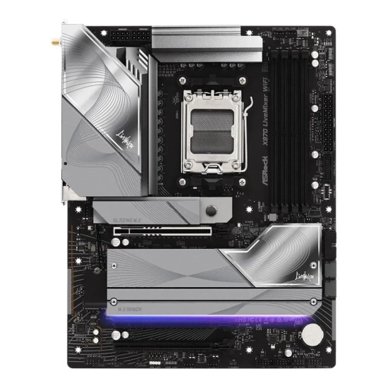 Płyta główna ASRock X870 LiveMixer WiFi ATX AM5 DDR5