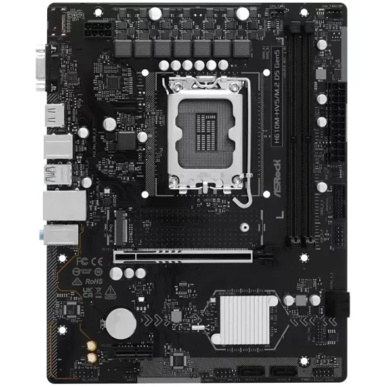 Płyta główna ASRock H610M-HVS/M.2 D5 Gen5 Micro-ATX LGA1700 DDR5