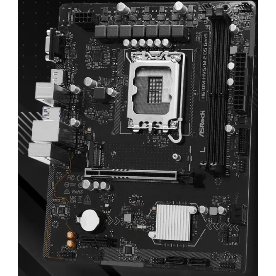 Płyta główna ASRock H610M-HVS/M.2 D5 Gen5 Micro-ATX LGA1700 DDR5