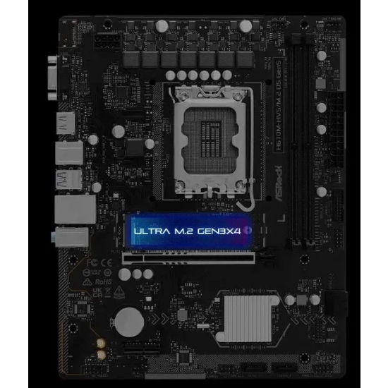 Płyta główna ASRock H610M-HVS/M.2 D5 Gen5 Micro-ATX LGA1700 DDR5