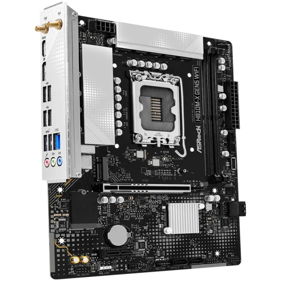 Płyta główna ASRock H810M-X Gen5 WiFi Micro-ATX LGA1851 DDR5