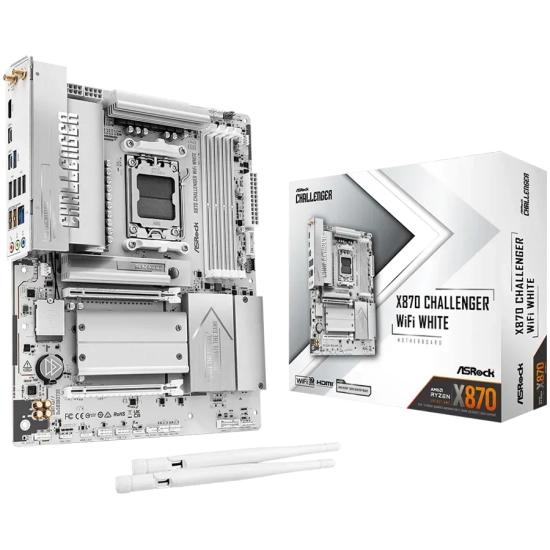 Płyta główna ASRock X870 Challenger WiFi White ATX AM5 DDR5