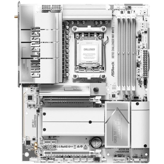 Płyta główna ASRock X870E Challenger WiFi White ATX AM5 DDR5