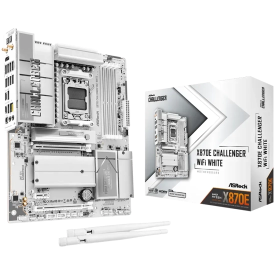 Płyta główna ASRock X870E Challenger WiFi White ATX AM5 DDR5
