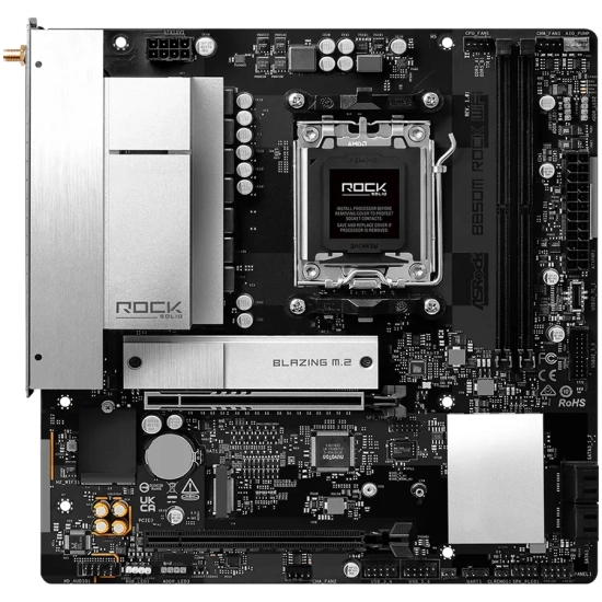 Płyta główna ASRock B850M Rock WiFi AM5 mATX DDR5