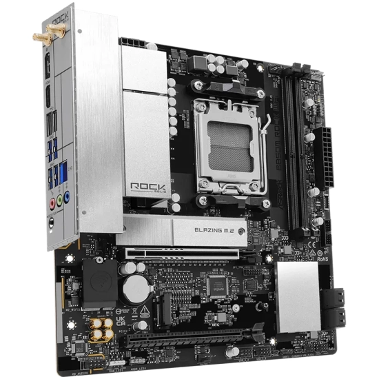 Płyta główna ASRock B850M Rock WiFi AM5 mATX DDR5