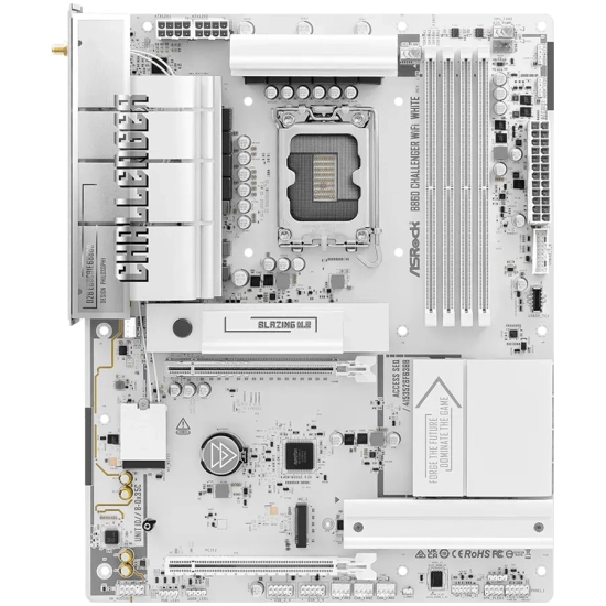 Płyta główna ASRock B860 Challenger WiFi White ATX LGA1851 DDR5
