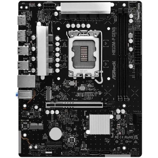 Płyta główna ASRock H810M-P Gen5 Micro-ATX LGA1851 DDR5