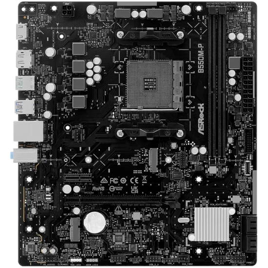 Płyta główna ASRock B550M-P Micro-ATX AM4 DDR4