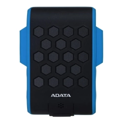 Niebieski zewnętrzny dysk ADATA HD720 2 TB, model AHD720-2TU31-CBL.