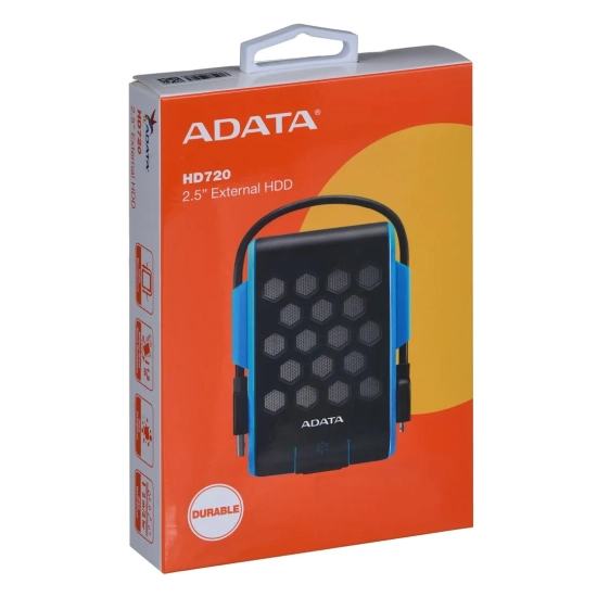 Adata Dysk HDD HD720 2 TB USB 3.2 niebieski
