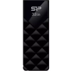 Pendrive Silicon Power Ultima U03 32 GB (SP032GBUF2U03V1K) w wariancie czarny, z konstrukcją złącza: wysuwane.