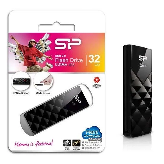 Silicon Power Pendrive Ultima U03 32 GB SP032GBUF2U03V1K