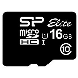 Karta pamięci Silicon Power Elite 16GB microSDHC UHS-I U1, dokładny wariant SP016GBSTHBU1V10SP.