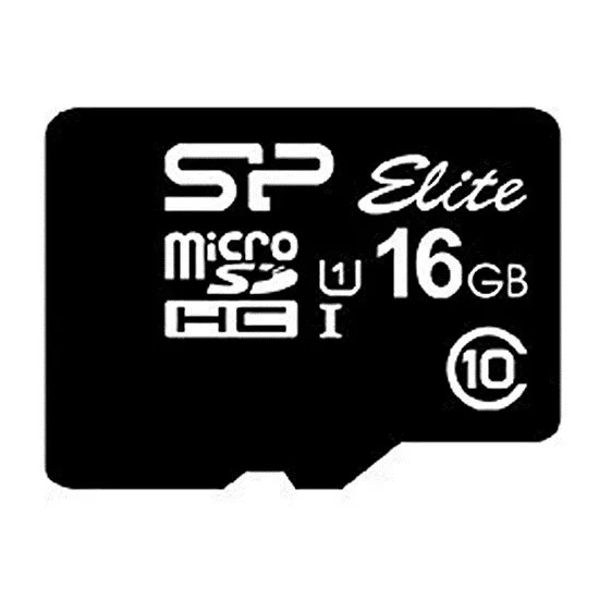 Karta pamięci Silicon Power Elite 16GB microSDHC UHS-I U1, dokładny wariant SP016GBSTHBU1V10SP.