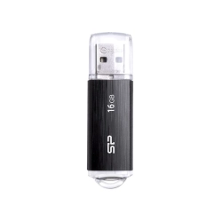 Pendrive Silicon Power Ultima U02 16 GB (SP016GBUF2U02V1K), kolor czarny.