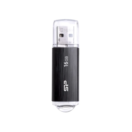 Pendrive Silicon Power Ultima U02 16 GB (SP016GBUF2U02V1K), kolor czarny.