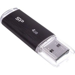 Pendrive Silicon Power Ultima U02 4 GB (SP004GBUF2U02V1K), zdejmowana zaślepka.