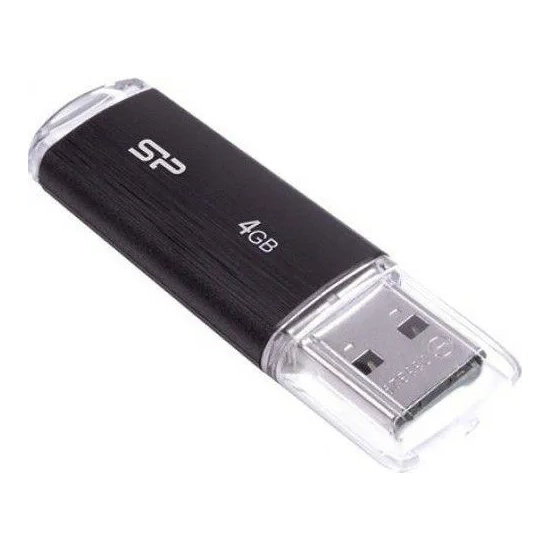 Pendrive Silicon Power Ultima U02 4 GB (SP004GBUF2U02V1K), zdejmowana zaślepka.