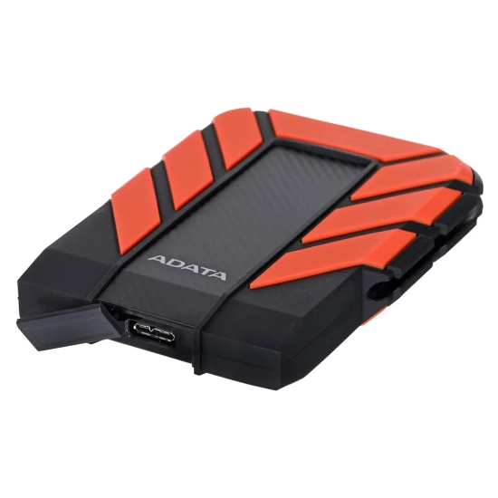 Czerwony zewnętrzny dysk ADATA HD710 Pro 1 TB, model AHD710P-1TU31-CRD.