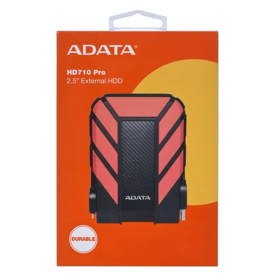 Adata Dysk HDD HD710 Pro 1 TB USB 3.2 czerwony
