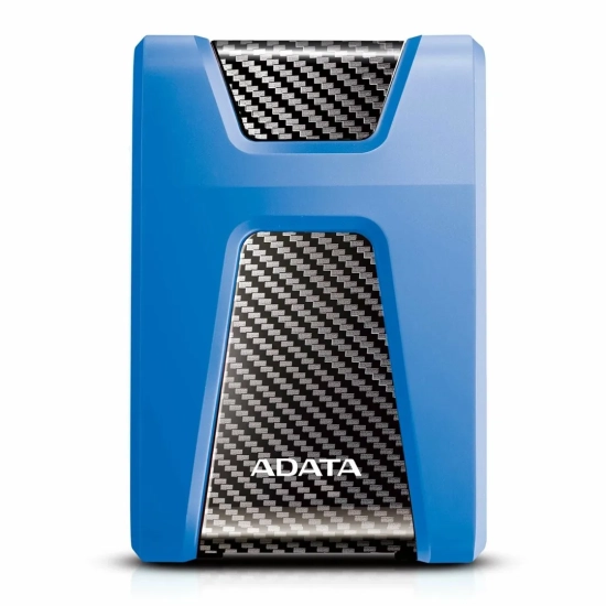 ADATA HD650 2 TB AHD650-2TU31-CBL w kolorze niebieski – przenośny zewnętrzny dysk HDD w obudowie charakterystycznej dla