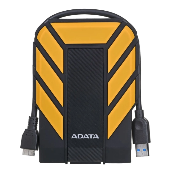 ADATA HD710 Pro 1 TB AHD710P-1TU31-CYL w kolorze żółty – przenośny zewnętrzny dysk HDD w obudowie charakterystycznej dla