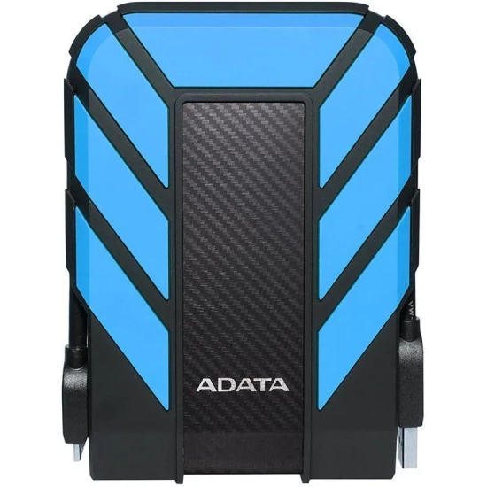 Zewnętrzny dysk HDD ADATA HD710 Pro 2 TB w kolorze czarno-niebieski, wariant AHD710P-2TU31-CBL.