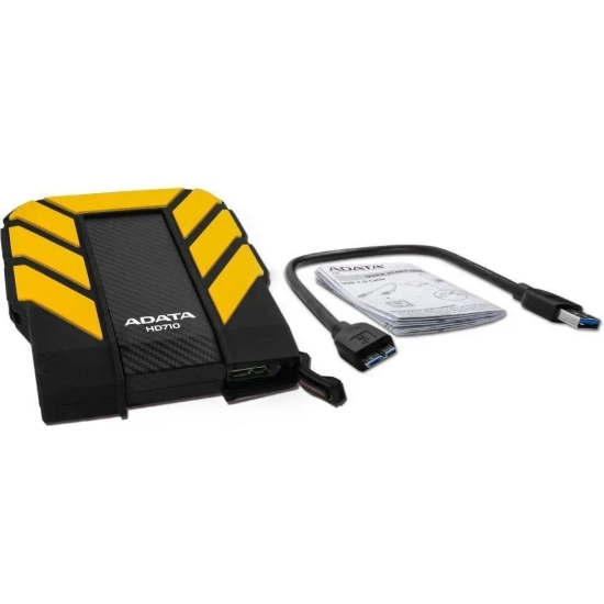 Adata Dysk HDD HD710 Pro 2 TB czarno-żółty