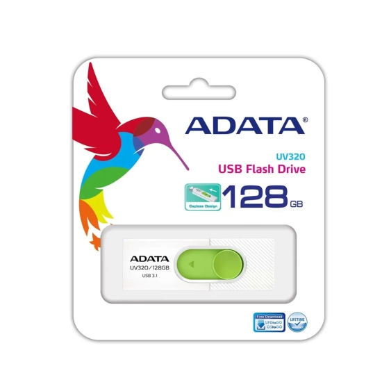 Adata Pendrive UV320 128 GB USB 3.2 AUV320-128G-RWHGN