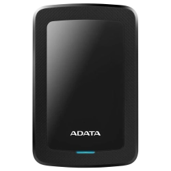 ADATA HV300 1 TB AHV300-1TU31-CBK w kolorze czarny – przenośny zewnętrzny dysk HDD w obudowie charakterystycznej dla tej
