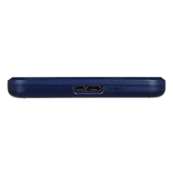 Niebieski zewnętrzny dysk ADATA HV300 1 TB, model AHV300-1TU31-CBL.