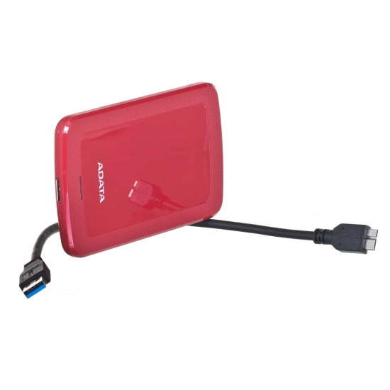 Adata Dysk HDD HV300 1 TB USB 3.2 czerwony