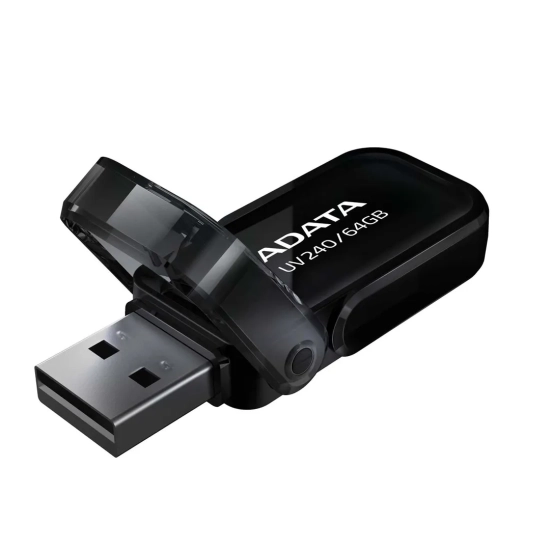 Adata Pendrive UV240 64 GB USB 2.0 AUV240-64G-RBK