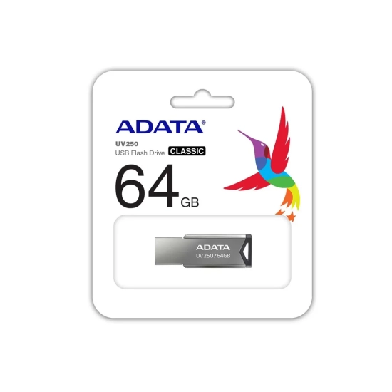Adata Pendrive UV250 64 GB USB 2.0 AUV250-64G-RBK