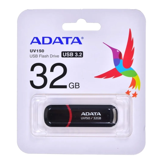 Adata Pendrive UV150 32 GB USB 3.2 AUV150-32G-RBK
