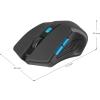 Mysz bezprzewodowa Defender Accura MM-275 1600 DPI wielokolorowa