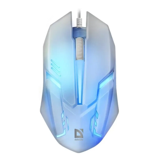 Mysz przewodowa Defender Cyber MB-560L biała