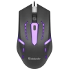 Mysz przewodowa Defender Hit MB-601 1200 DPI czarna