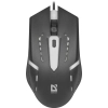 Mysz przewodowa Defender Hit MB-601 1200 DPI czarna