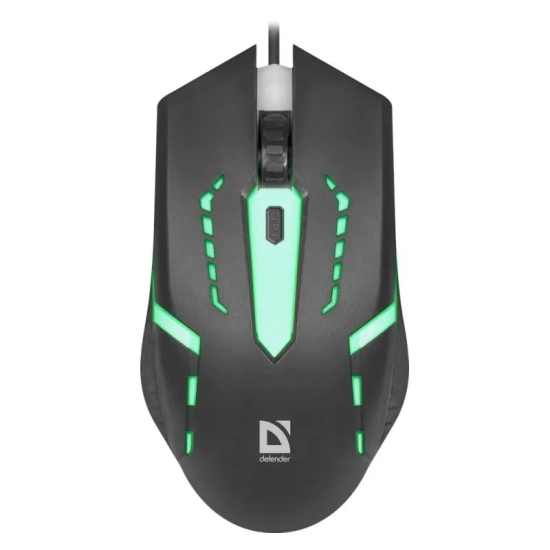 Mysz przewodowa Defender Hit MB-601 1200 DPI czarna